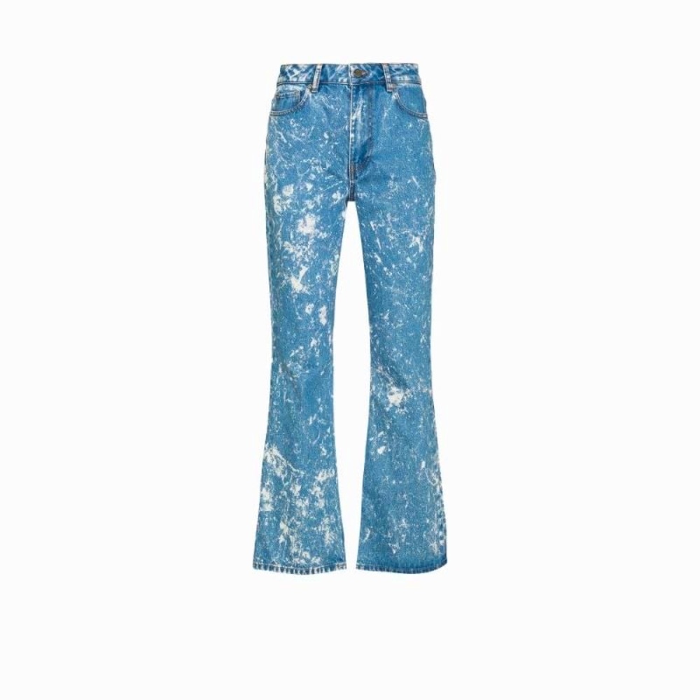 GANNI Acid Wash Jeans